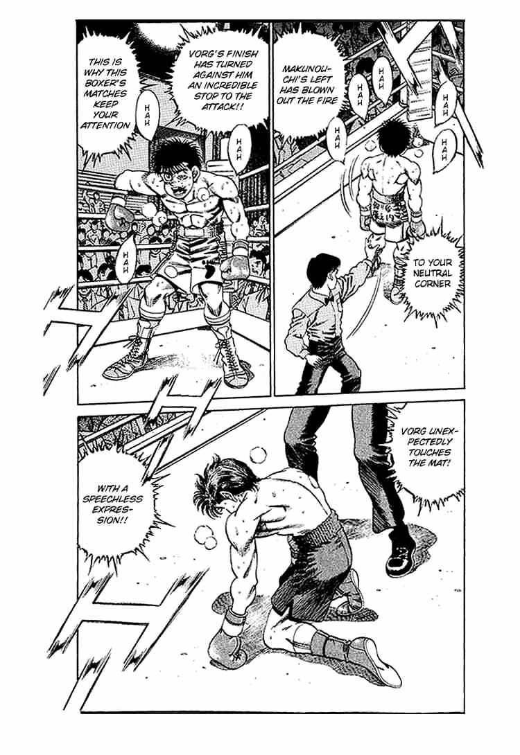 Hajime no Ippo: Fighting Spirit, Chapter 162 image 01